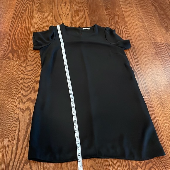 SOPRANO casual short sleeve black dress / crew neck mini size Large boxy - Picture 7 of 8